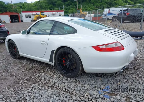 2007 Porsche 911 Carrera 4S/Carrera S из США, поврежденный, VIN WP0AB29987S731348